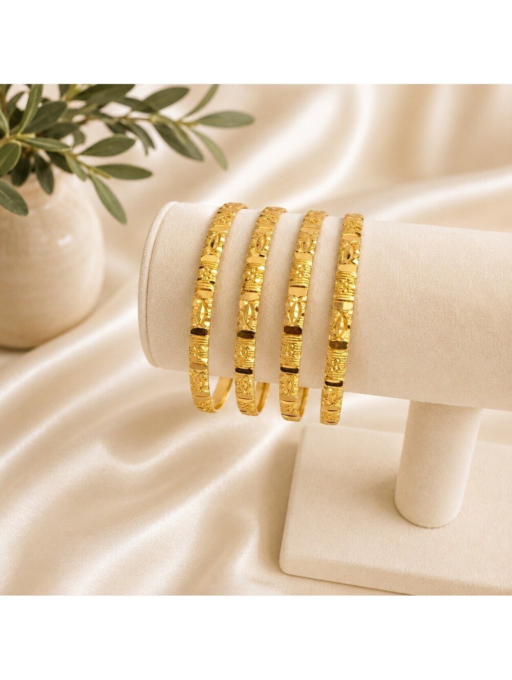 Gold Plated Bangles
